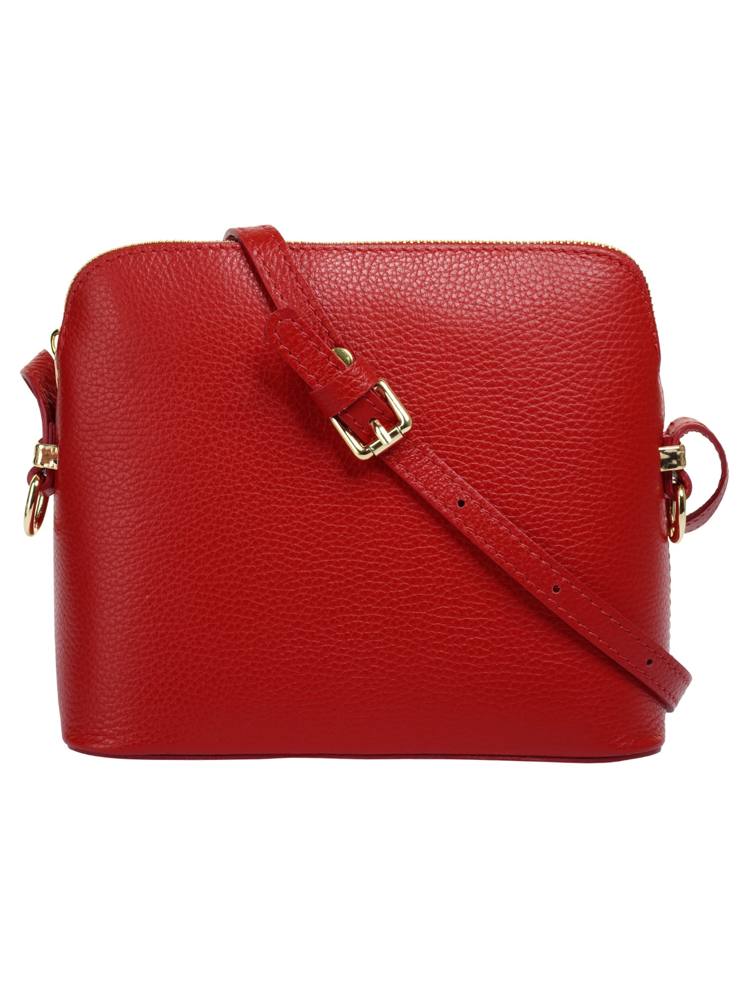 Cluty Crossbody Bag in Red: front