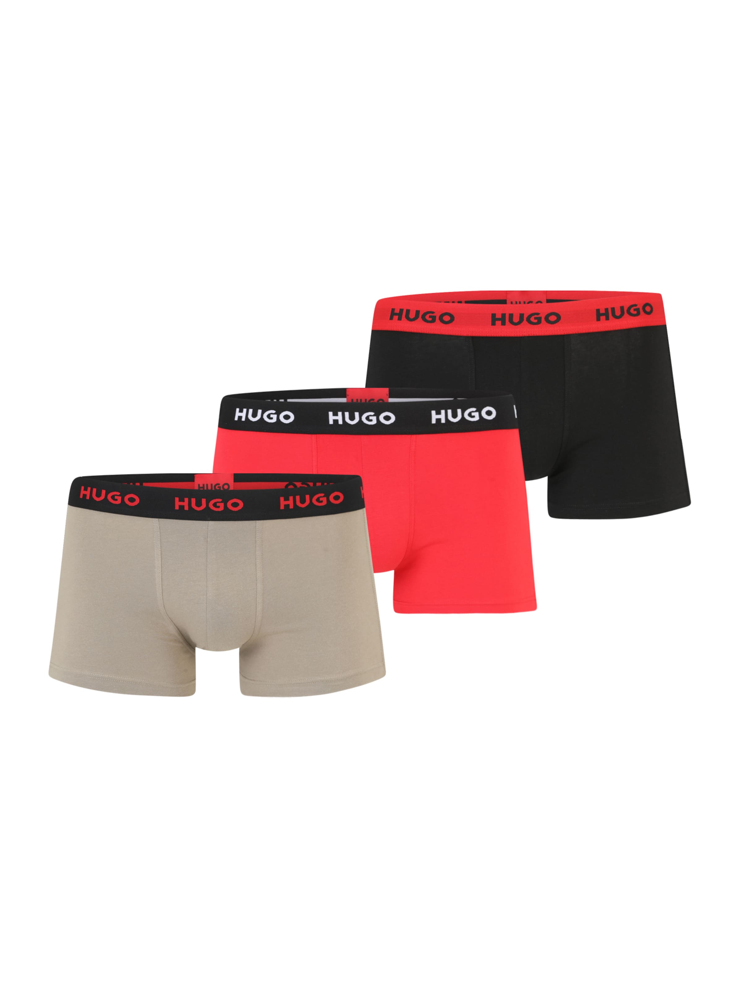 HUGO Boxer shorts in Grey: front