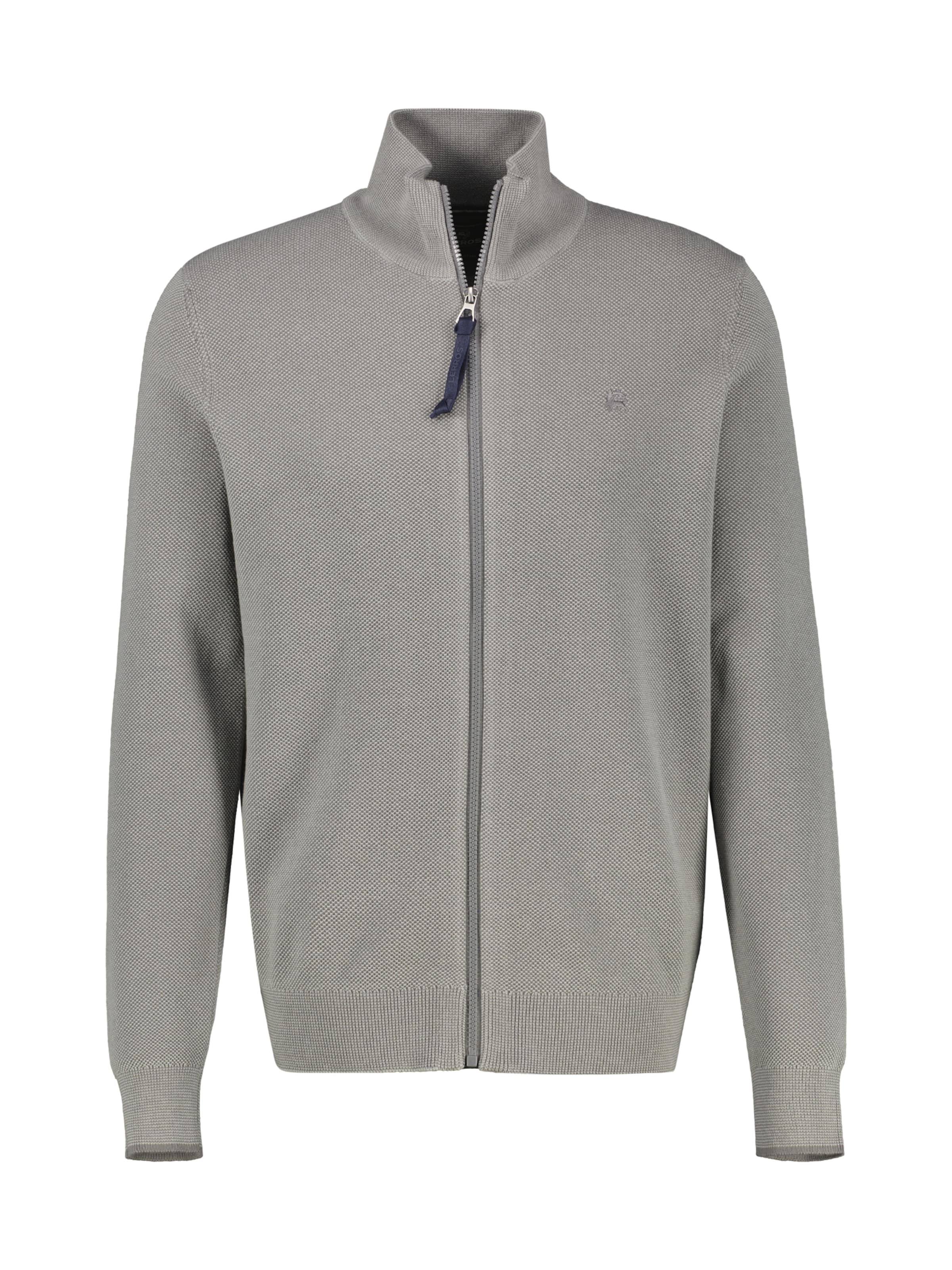 LERROS Strickjacke in Grau: Vorderseite