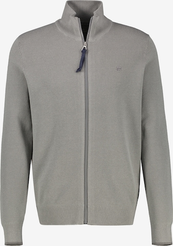 LERROS Gebreid vest in Grijs: voorkant