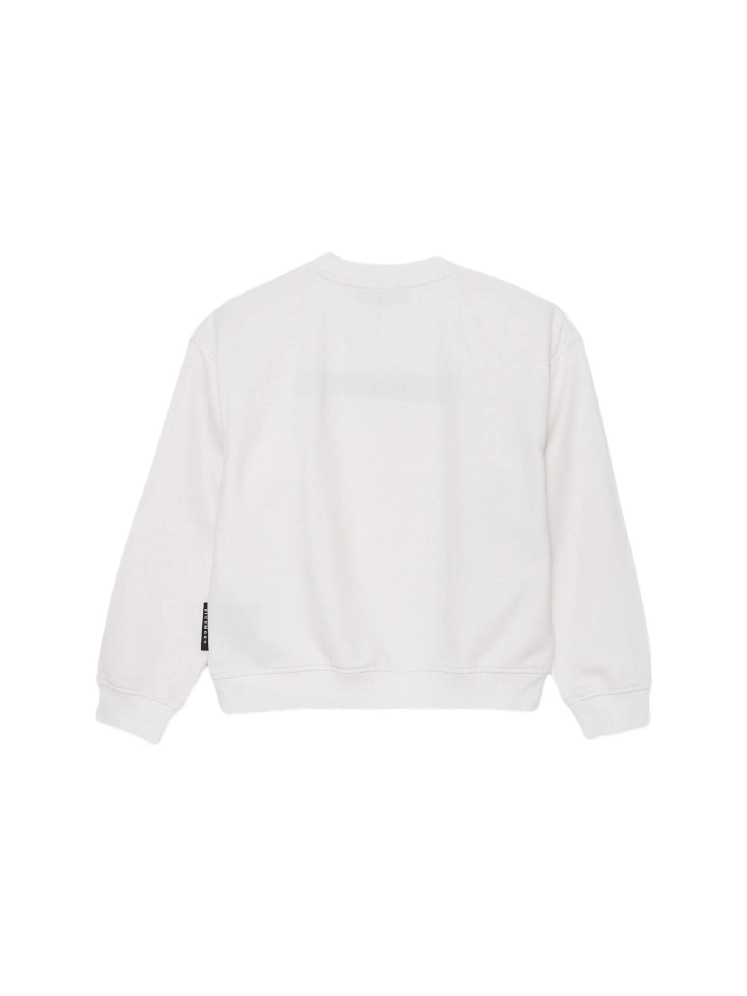 Felpa 'GAIA' di John Richmond in bianco