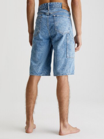 Calvin Klein Jeans Lużny krój Spodnie w kolorze niebieski