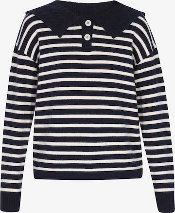 DreiMaster Vintage Свитер в Синий: спереди