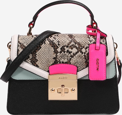 ALDO Tasche 'ETIWEN' in braun / pink / schwarz / weiß, Produktansicht