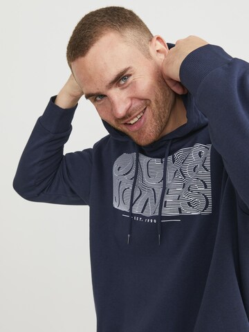 Sweat-shirt Jack & Jones Plus en bleu