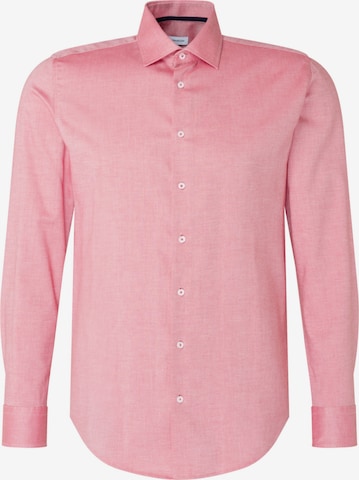 SEIDENSTICKER Slim fit Zakelijk overhemd in Roze: voorkant
