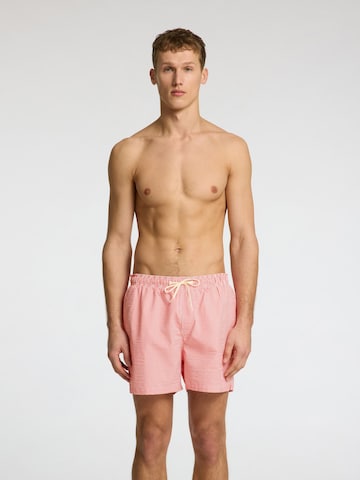 Shorts de bain SELECTED HOMME en rouge