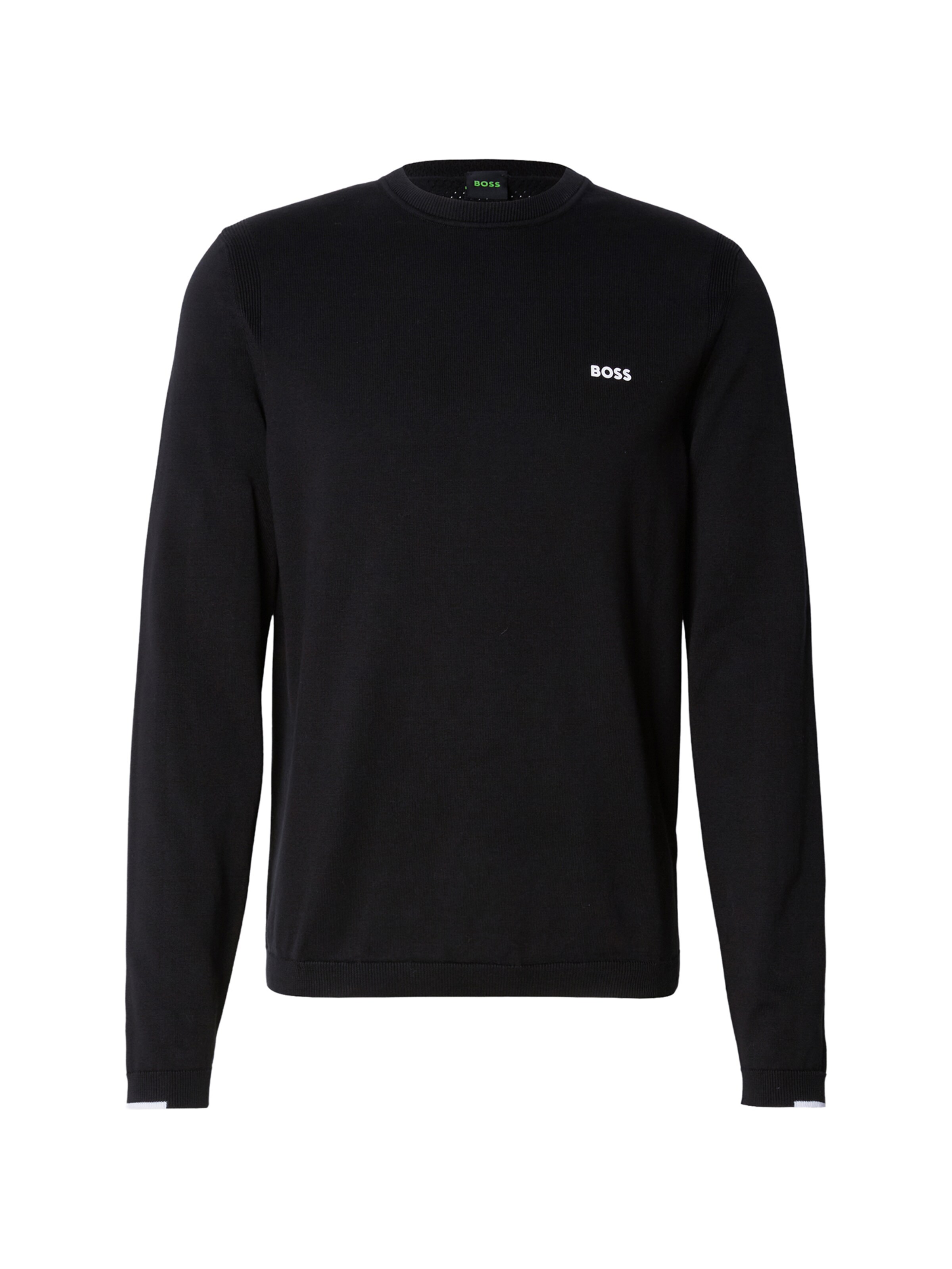 BOSS Свитер 'Ever-X' в Черный: спереди