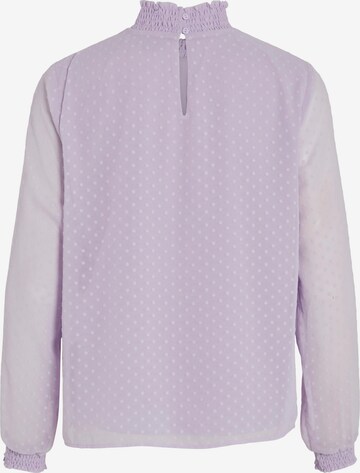 VILA Blouse 'DOBBY' in Lila