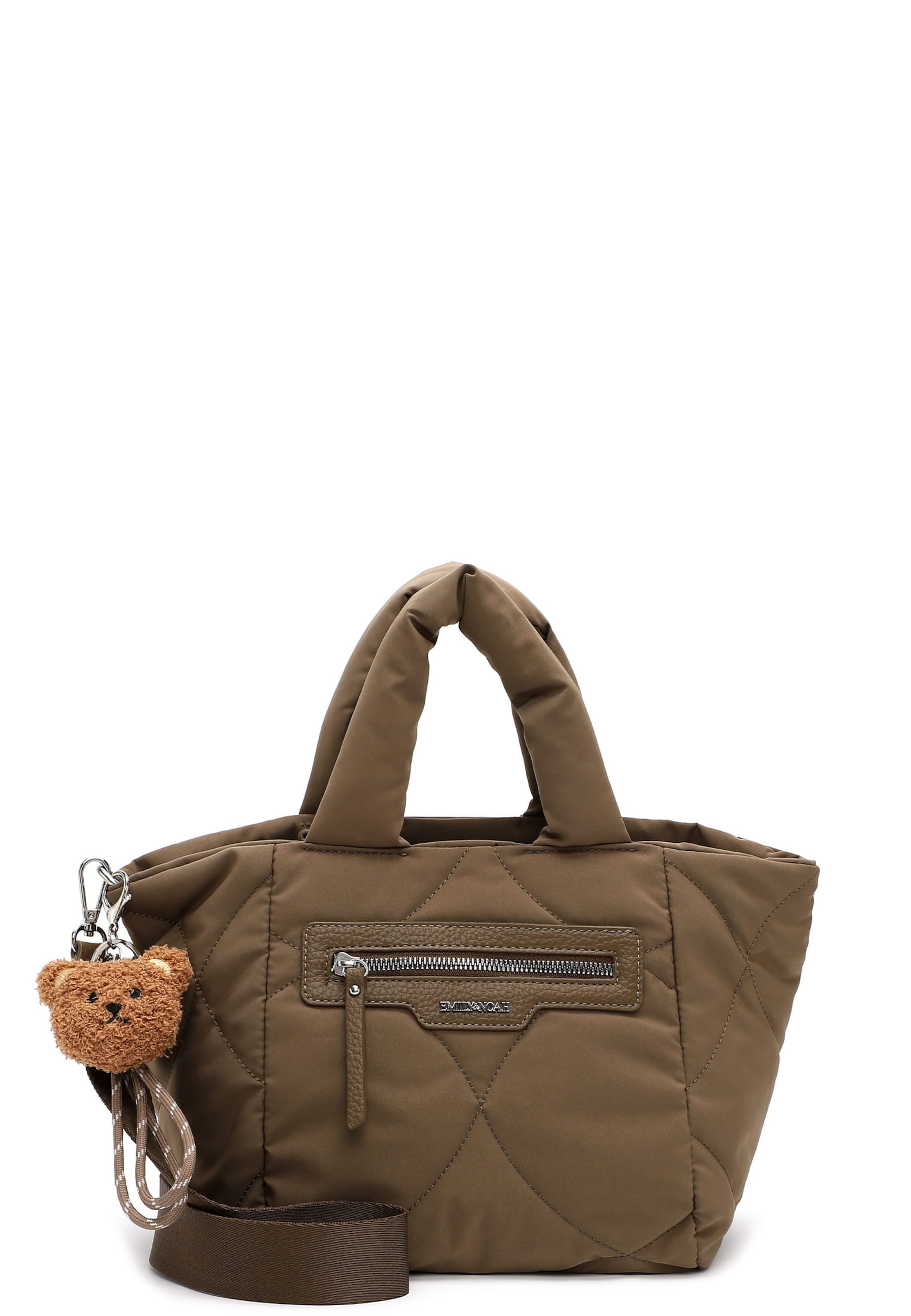Emily & Noah Shopper 'Lonie' in Grau: Vorderseite