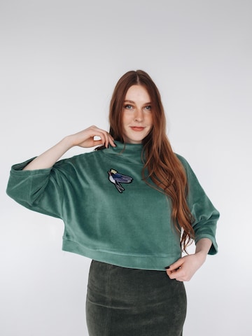 RADADA - Sudadera 'Little Swallow' en verde