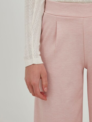 Wide leg Pantaloni con pieghe 'KATE' di ICHI in rosa