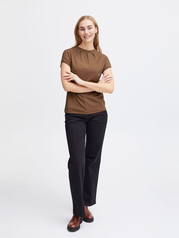 Fransa - Camiseta 'Zaskater' en marrón