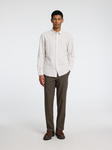 SELECTED HOMME Slim fit Chino trousers 'SLHBRODY' in Green
