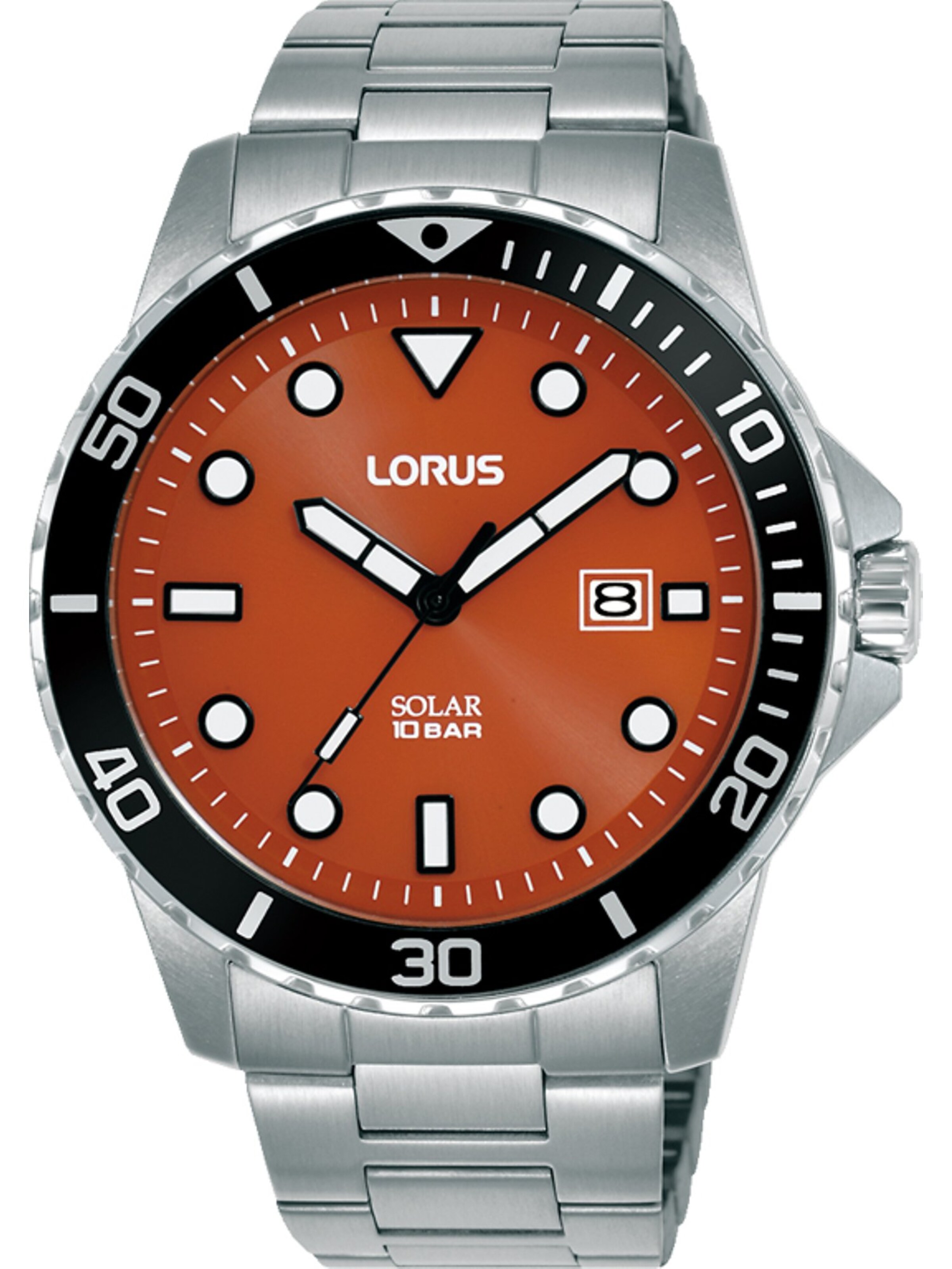 LORUS Analog watch in Silver: front