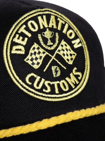 King Kerosin Cap 'Detonation Customs' in Black