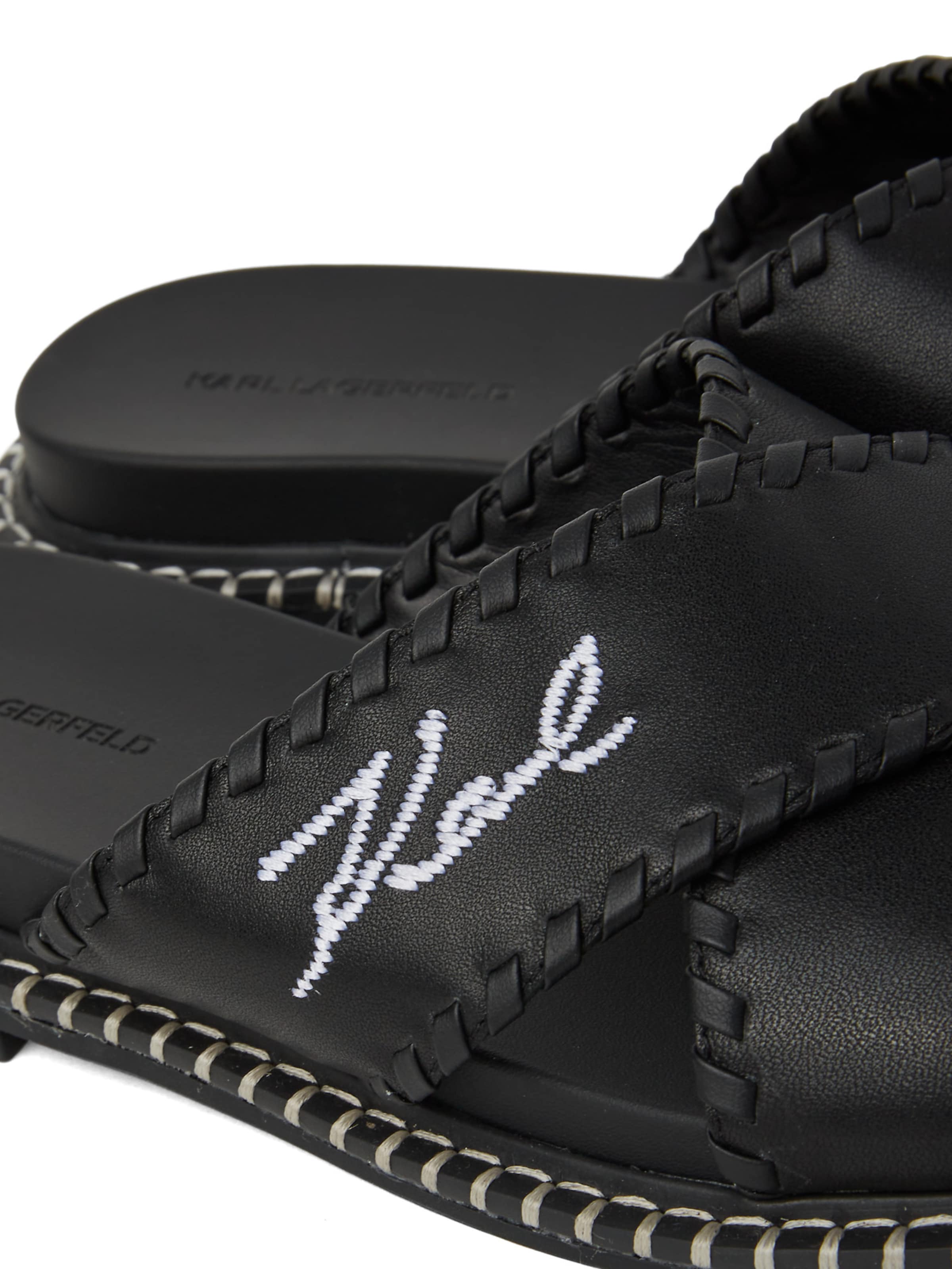 Karl Lagerfeld Mules 'Kleo' in Black