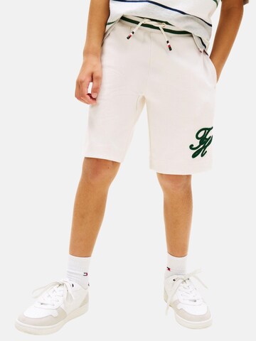 Tommy Hilfiger Kids Regular Trousers in White