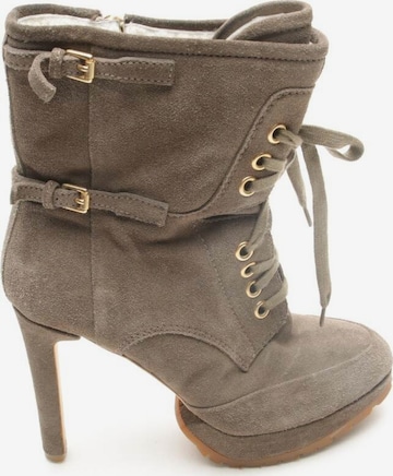 BOSS Dress Boots in 38 in Grey: front