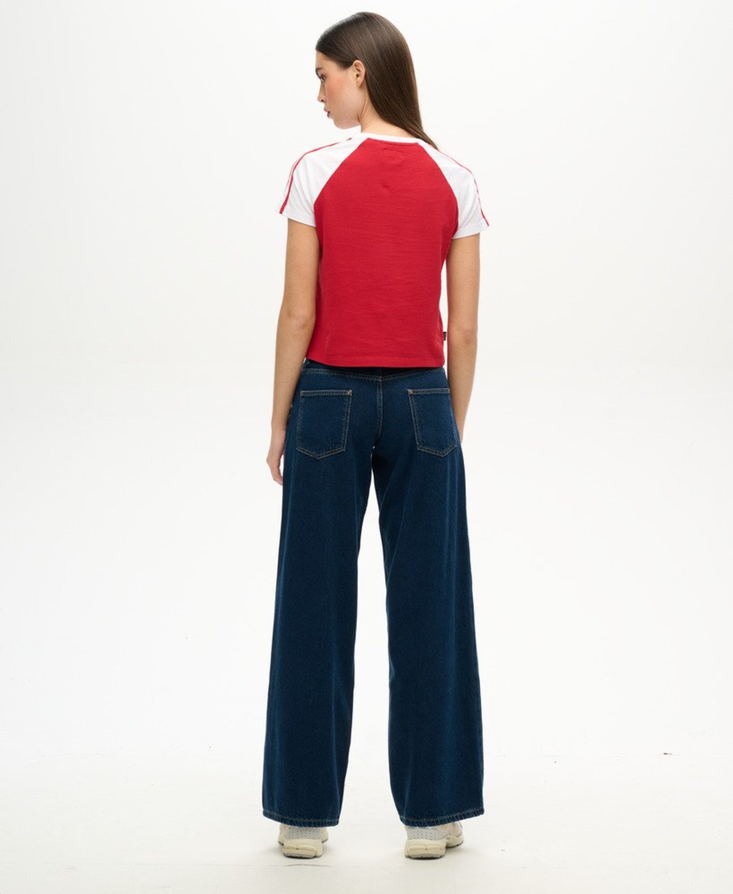 Wide Leg Jean Superdry en bleu