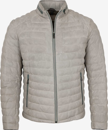 MILESTONE Übergangsjacke 'MSMalik' in Silber: Vorderseite