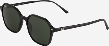 Ray-Ban Slnečné okuliare 'JOHN' - Čierna: predná strana