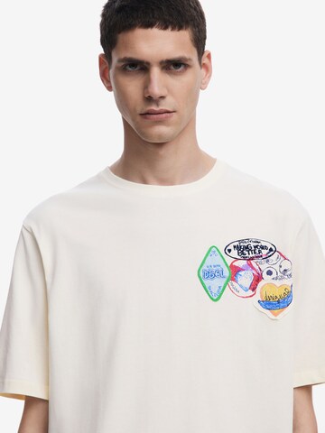 Desigual Tričko – bílá