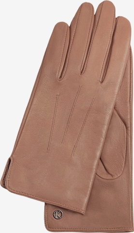 KESSLER Fingerhandschuhe in Beige: Vorderseite