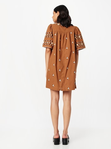 Maison 123 Dress 'GUELIZ' in Brown