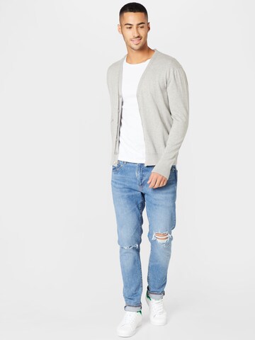 UNITED COLORS OF BENETTON Knit Cardigan in Grey