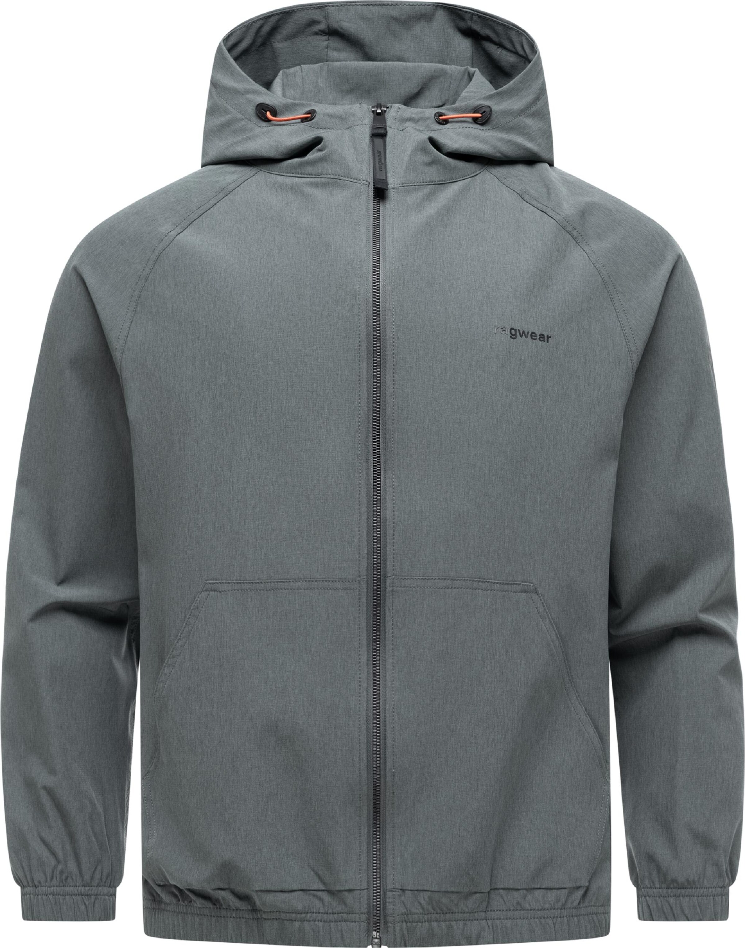 Ragwear Jacke 'Roog' in Grau: Vorderseite