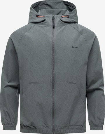 Ragwear Jacke 'Roog' in Grau: Vorderseite