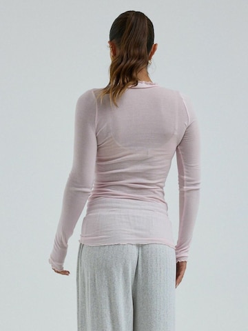 Seamless Basic Top ' Cotton ' in Pink