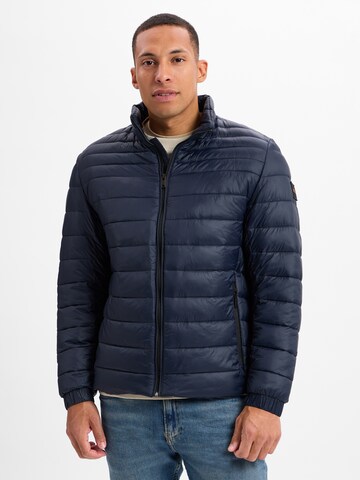 BOSS Between-Season Jacket ' Oden2 ' in Blue: front