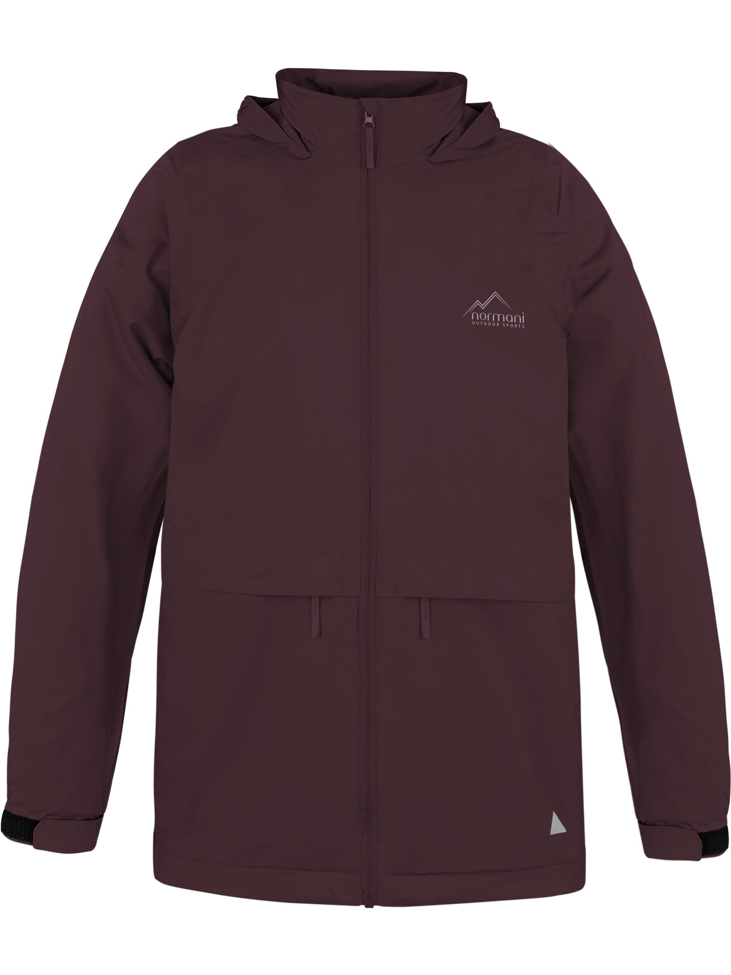 normani Outdoorjacke 'Taunton' in Rot: Vorderseite