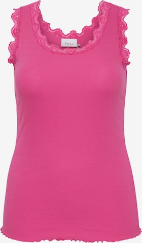 Fransa Curve Top 'FPZAMOND ' in Roze: voorkant