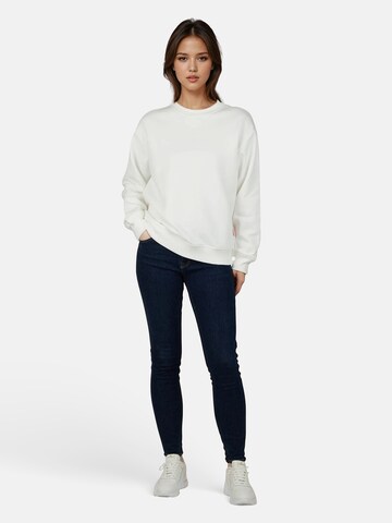 salzhaut Sweatshirt 'Tagel' in Wit