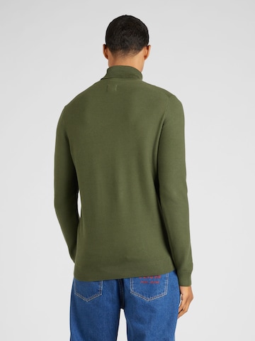 MUSTANG Пуловер 'Emil' в зелено