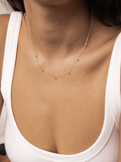 Collana 'Eden.' Hey Happiness di colore oro, Visualizzazione prodotti