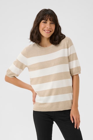 Kaffe Pullover 'KA Lizza' i beige: forside