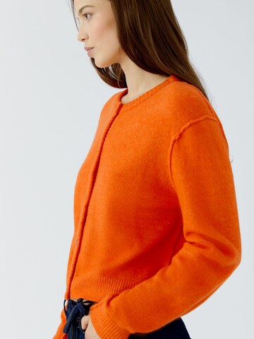 OUI Strickjacke 'ILAYA' in Orange