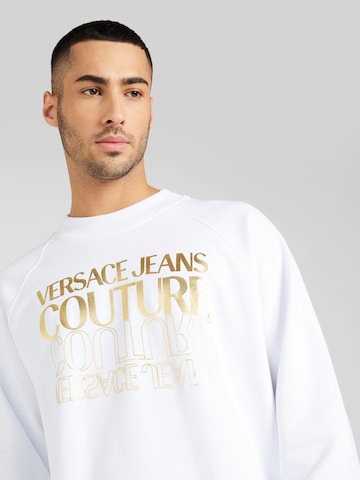 Sweat-shirt Versace Jeans Couture en blanc