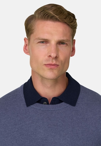 Boggi Milano Sweater in Blue: front