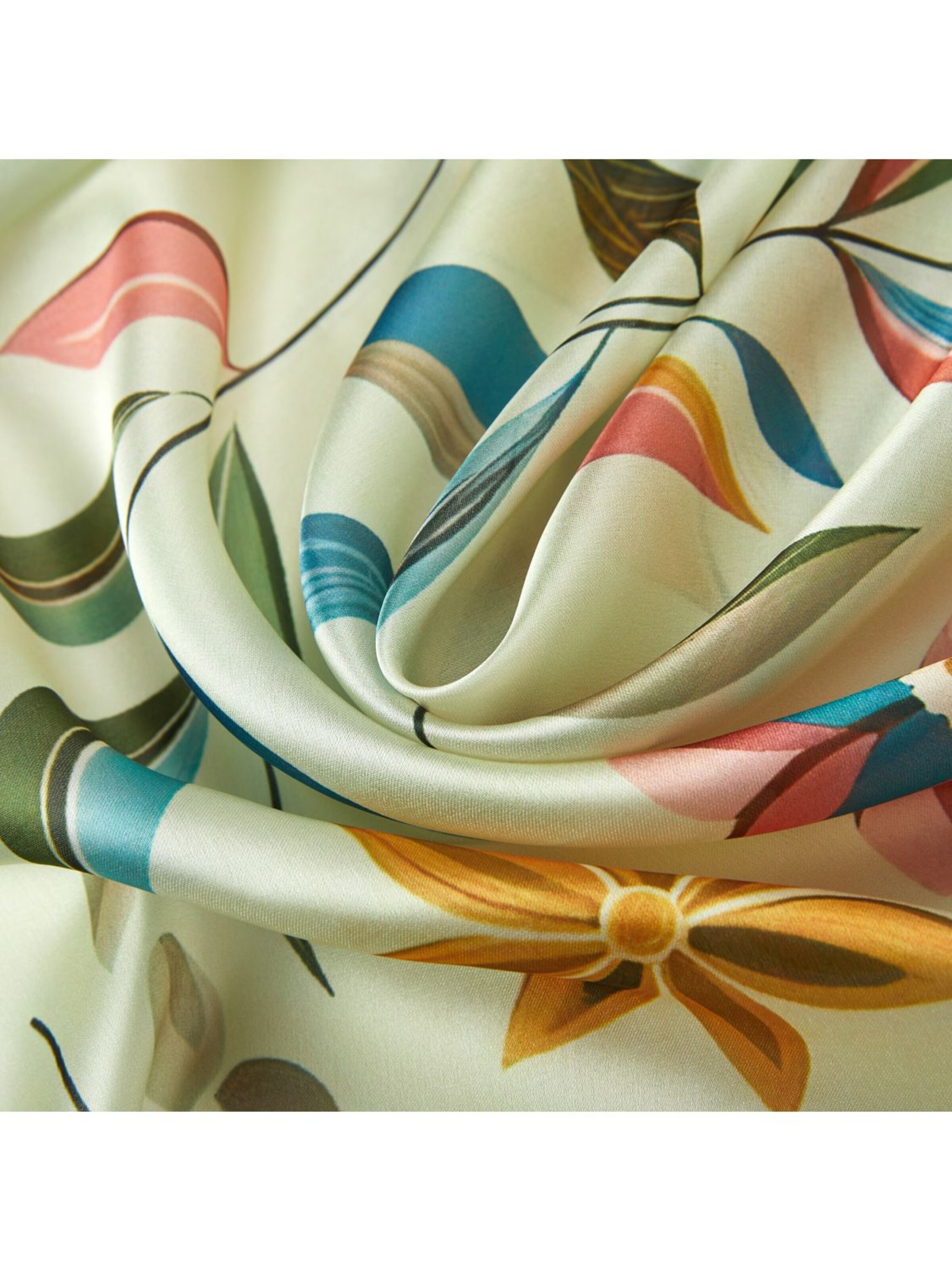 19V69 ITALIA Scarf 'Carré de soie Simple Nature' in Pink