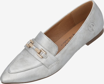 Palado by Sila Sahin Moccasins in Silver: front
