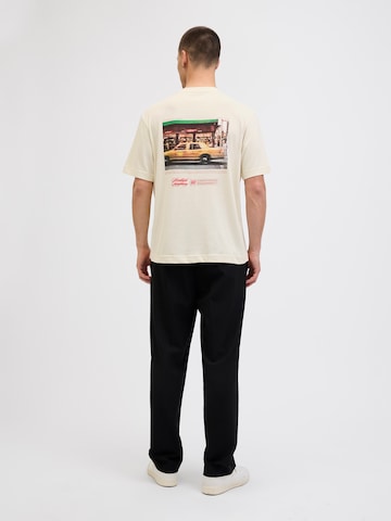 JACK & JONES Футболка 'JORBILLYBURG' в Белый: спереди