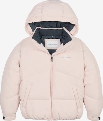 Calvin Klein Jeans Between-Season Jacket in Pink: front