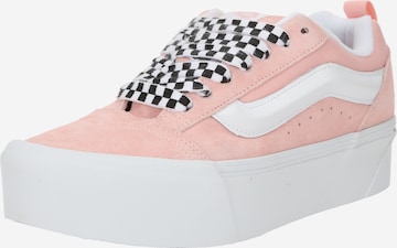 Baskets basses 'Knu Stack' VANS en rose : devant