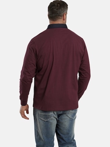 Charles Colby Sweatshirt ' Earl Fridos ' in Rot