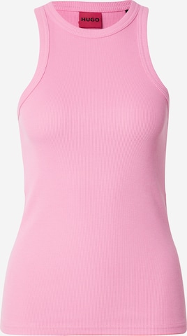 HUGO Red Top 'Classic' in Pink: front